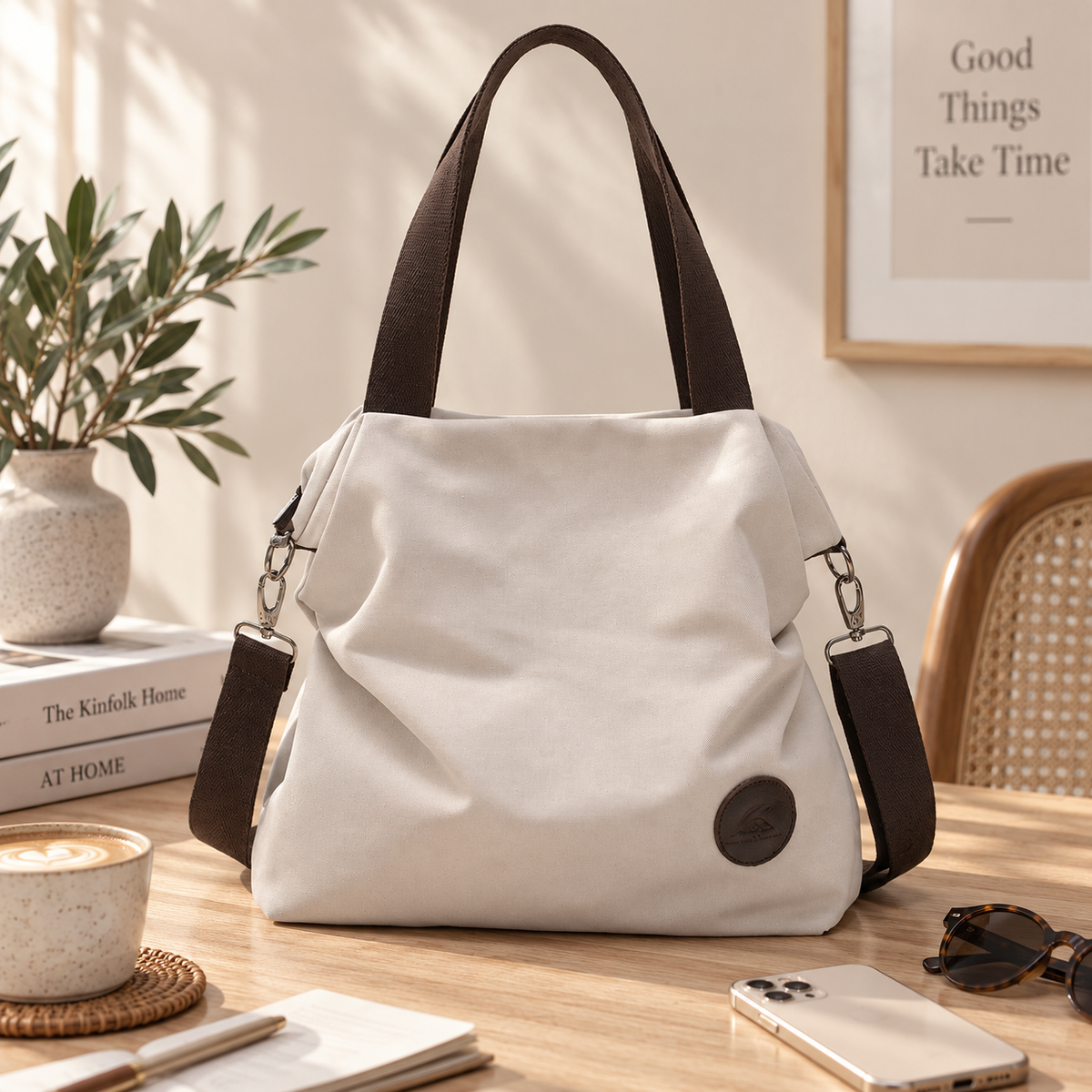 Borsa donna a spalla e tracolla, 2 misure