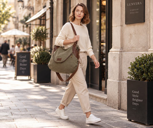 Borsa donna a spalla e tracolla, 2 misure