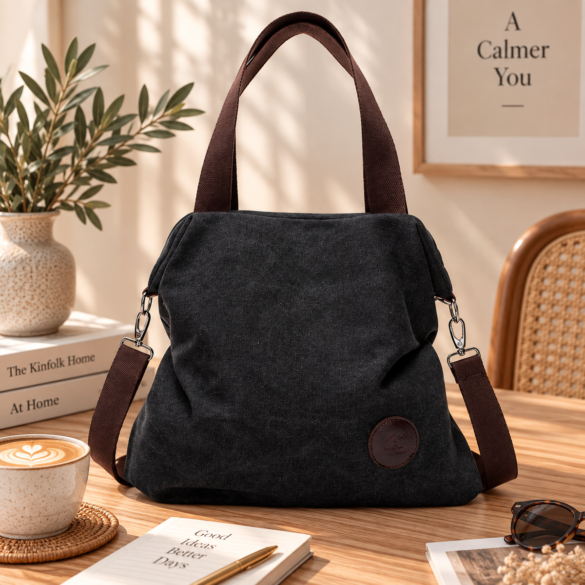 Borsa donna a spalla e tracolla, 2 misure